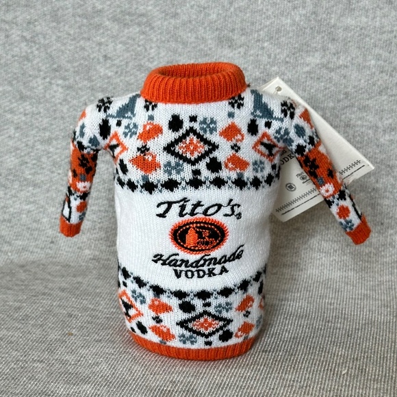 Tito's Vodka-Holiday Bottle Sweater: BRAND NEW - Picture 2 of 9